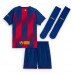 Maillot de foot Barcelona Domicile vêtements enfant 2026-27 Manches Courtes (+ pantalon court)
